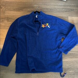 Vintage 2000 millenium Walt Disney World Blue Fleece